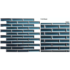 Aruba Sparkle Mosaic - glass tile